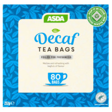 ASDA 80 Decaf Tea Bags
