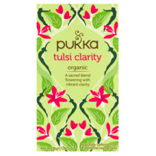 Pukka Organic Tulsi Clarity 20 Herbal Tea Sachets