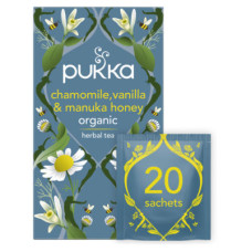 Pukka Chamomile, Vanilla & Manuka Honey 20 Organic Herbal Tea Bags