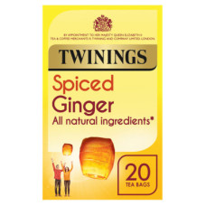 Twinings Spiced Ginger 20 Tea Bags