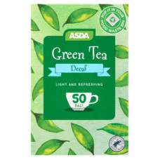 ASDA Decaf Green Tea 50 Tea Bags