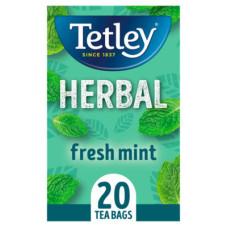 Tetley Herbal Fresh Mint Tea Bags x20