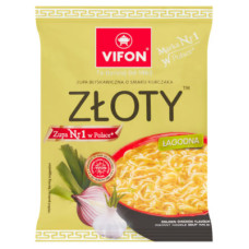 Vifon Golden Chicken Flavour Instant Noodle Soup Mild 70g