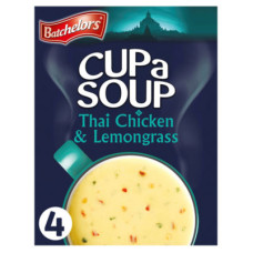 Batchelors Cup a Soup Thai Chicken & Lemongrass 4 Instant Soup Sachets