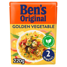 Ben's Original Golden Vegetable Microwave Rice