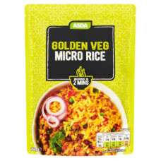 ASDA Golden Veg Micro Rice