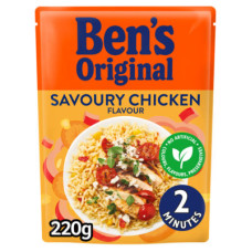 Ben's Original Savoury Chicken Flavour Microwave Rice