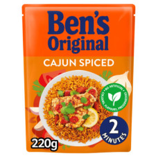 Ben's Original Cajun Spiced Microwavable Rice