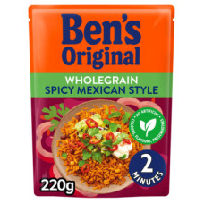 Ben's Original Wholegrain Spicy Mexican Style Microwave Rice