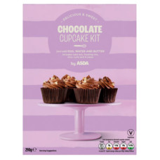 ASDA Chocolate Cupcake Kit 290g