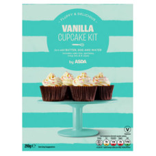 ASDA Vanilla Cupcake Kit 290g