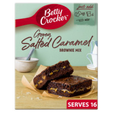 Betty Crocker Delights Gooey Salted Caramel Brownie Mix