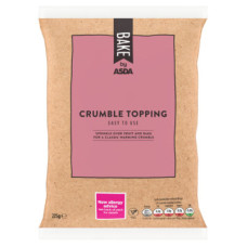 BAKE by ASDA Crumble Topping 225g