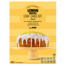 ASDA Lemon Drizzle Loaf Cake Kit 320g