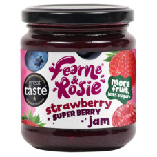 Fearne & Rosie Strawberry Super Berry Jam 310g