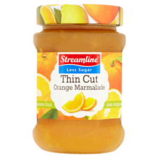 Streamline Less Sugar Thin Cut Orange Marmalade