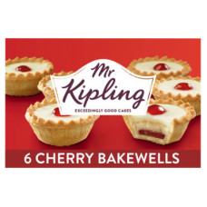 Mr Kipling Cherry Bakewell Tarts
