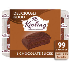Mr Kipling 6 Chocolate Slices