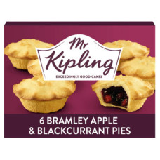 Mr Kipling Apple & Blackcurrant Pies