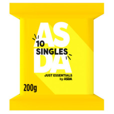 JUST ESSENTIALS by ASDA 10 Single Cheese Slices 200g