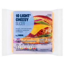 ASDA Light Cheesy Slices 10 x 20g (200g)