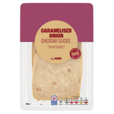ASDA Caramelised Onion Cheddar Slices 160g