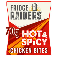 Fridge Raiders Hot & Spicy Chicken Snack Bites 70g