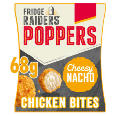 Fridge Raiders Poppers Cheesy Nacho Chicken Snack Bites 68g