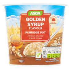ASDA Golden Syrup Flavour Porridge Pot
