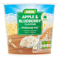 ASDA Apple & Blueberry Porridge Pot