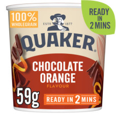 Quaker Heavenly Oats Chocolate Orange Porridge Pot