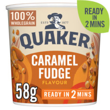 Quaker Heavenly Oats Caramel Fudge Porridge Pot