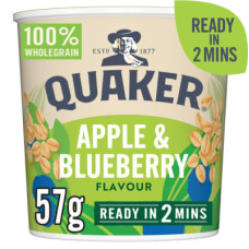 Quaker Oat So Simple Apple & Blueberry Porridge Pot