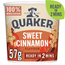 Quaker Oat So Simple Sweet Cinnamon Porridge Pot