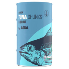 ASDA Skipjack Tuna Chunks in Brine