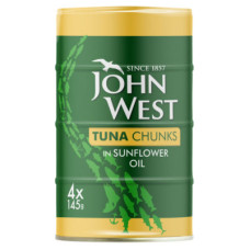 John West Tuna Chunks in Sunflower Oil