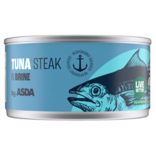ASDA Tuna Steak in Brine 198g