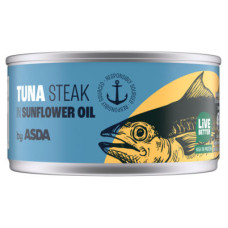 ASDA Tuna Steak in Sunflower Oil 198g