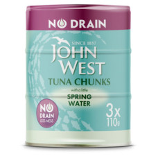 John West Tuna Chunks with a Little Spring Water