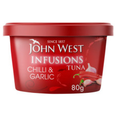 John West Infusions No Drain Tuna Chilli & Garlic