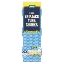 ASDA Skip Jack Tuna Chunks in Sunflower Oil 3 x 80g