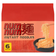 Num Num Instant Noodles Curry Flavour