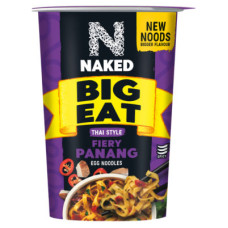 Naked Big Eat Noodle Thai Style Fiery Chicken Panang