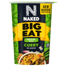 Naked Big Eat Noodle Singapore Style Curry