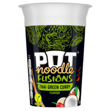 Pot Noodle Fusions Thai Green Curry Instant Snack Noodle