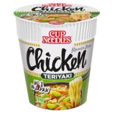 Nissin Cup Chicken Teriyaki Instant Ramen Style Noodles Pot