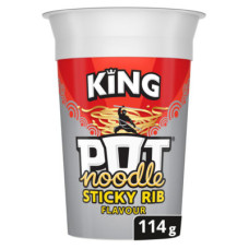 Pot Noodle King Sticky Rib Noodle