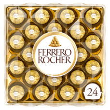Ferrero Rocher Chocolate Pralines Gift Box 24 Pieces 300g