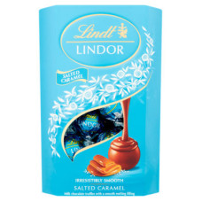 Lindt Lindor Salted Caramel Chocolate Truffles Box 200g