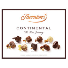Thorntons Continental Milk, Dark, White Chocolate Gift Box